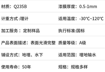 亳州电力热浸塑钢管厂家产品性能特点